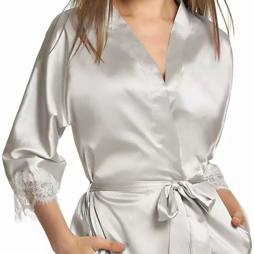 Hotouch Women's Bathrobes  Kimono Robe Bridesmaids